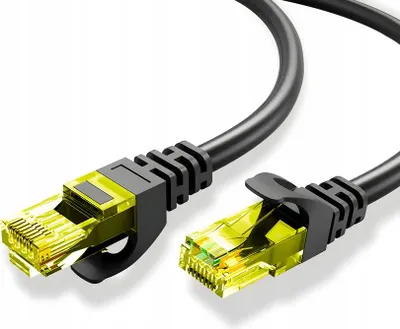 Zdjęcie produktu dla Montis Kabel Sieciowy Lan Cat 6 Utp Przewód Internetowy Ethernet Rj45 Czarny 30M