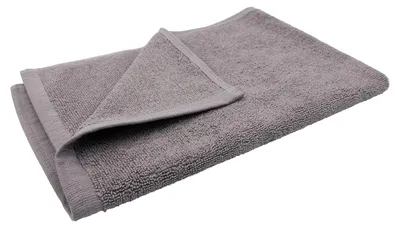 Produktbild von Handtuch - Frottierhandtuch - Hellgrau - 40x60cm - Gästehandtuch - 500gsm