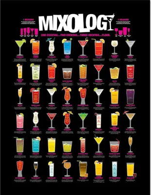 Immagine prodotto di Pyramid International - Poster incorniciato "Mixology" PM11689 (45 cm x 1,7 cm x 35 cm) (A colori)