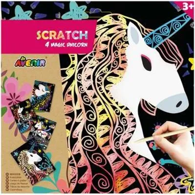 Obrázek produktu pro CARLETTO Scratch Magic Unicorns 0 0 0