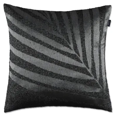 Produktbild von Zierkissenhülle Joop! Living Leaf anthrazit 40x40cm ohne Füllung Dekokissen