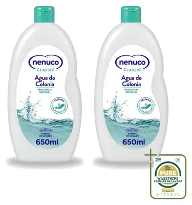 Productafbeelding van 2 x Nenuco Eau de Cologne Klassik - 500 ml - Voordeelverpakking - 2 stuks