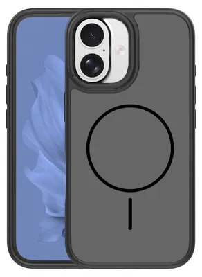 Zdjęcie produktu dla Nakładka Frame Thin Mag Do Iphone 16 6,1" Czarna