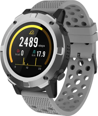Produktbild von Denver Smartwatch SW-660, Bluetooth, GPS Funktion, Farbe: Silber