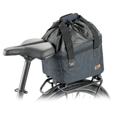Produktbild von Northwind faltbarer Fahrradkorb Giselle, schwarz, 12L, MonkeyLoad-T, wasserab...