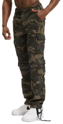 Produktbild von Brandit Pure Slim Fit Pants, Farbe: darkcamo, Größe: M