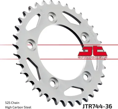 Produktbild von Jt Hinteres Ritzel 4443 36 Ducati 749 '03-'06 (444336Jt) (Kette 525)