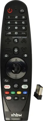 Produktbild von vhbw Fernbedienung kompatibel mit LG 65SM82007LA, 65SM8200PLA, 65SM8600AUA, 65SM8600PSA, 65SM8500PLA, 65SM8600 Fernseher, TV - Ersatzfernbedienung