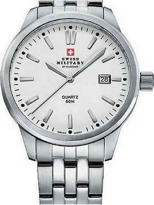 Produktbild von Swiss Military SMP36009.02 Herrenuhr 41mm 5ATM