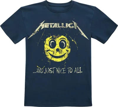 Produktbild von Metallica T-Shirt Uni Kids - And Just Nice To All Kids T navy 104