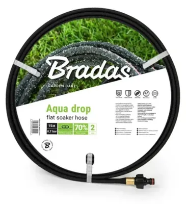 Produktbild von Bradas WAD1/2015, 15 m, Gummi, 1,27 cm