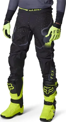 Image de FOX 360 Vizen Pantalon de Motocross, noir/jaune, 30