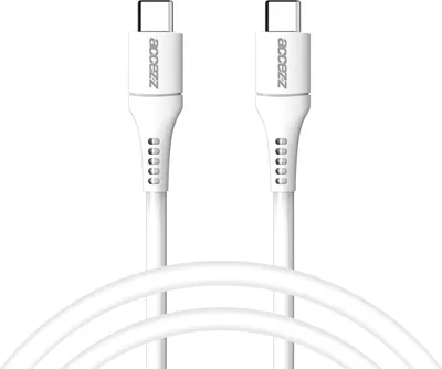 Productafbeelding van Accezz USB-C naar USB-C kabel - 1 meter - Wit