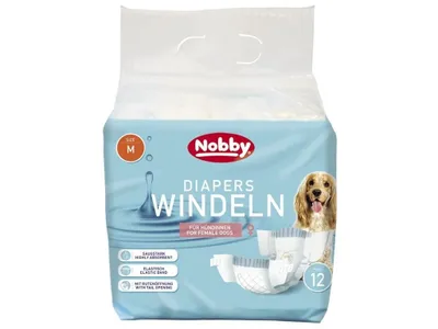 Obrázok produktu pre Nobby Plienky pre feny 32 - 48 cm 12ks, M