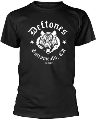 Produktbild von Deftones Tiger Sacramento Black M T-Shirt