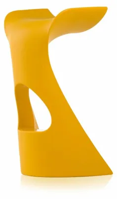 Produktbild von Moderner Designhocker für Bars und Clubs Slide Koncord - Gelb