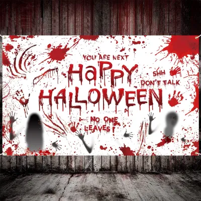 Image de Solidchoice - Bannière d'Halloween pour décoration de fête
