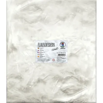 Produktbild von Flauschfedern, 100 g Weiß