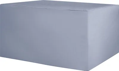 Obrázek produktu pro BELIANI Pláštěnka na zahradní nábytek šedá 155 x 155 x 90 cm z polyesteru s PVC povlakem Obdélníková fólie moderní
