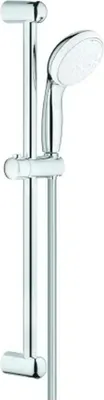 Image de Ensemble de barre de douche Grohe Tempesta 100 27598 2 types de jet 600 mm chrome, 1 pièce.