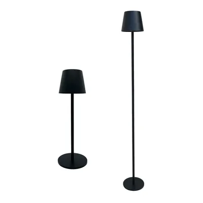 Produktbild von Anna's Collection LED Standleuchte schwarz Outdoor usb dimmbar 47/83/120cm touch