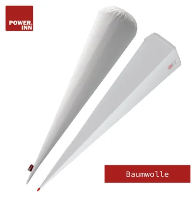 Produktbild von POWER INN Schultütenkissen ca. 85cm + Roth Papprohling 85 cm