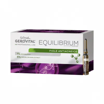 Produktbild von Gerovital Anti-Akne Ampullen 20 x 2 ML