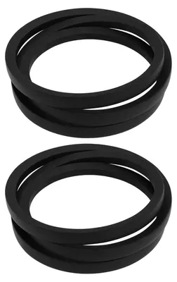 Imagen del producto de Correa en V Aandrijfriem de 1245 mm - 2 unidades - Compatible con Countax C300/C400/C500 - Goma - Fácil instalación