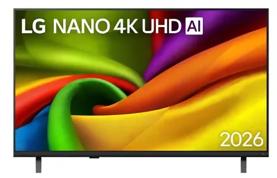 Produktbild von LG NANO 4K UHD AI 43NU850B6LA, 109,2 cm (43"), 3840 x 2160 Pixel, LED, Smart-TV, WLAN, Schwarz