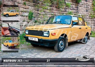 Produktbild von Postkarte Nr. 21 - WARTBURG 353 p (1984)