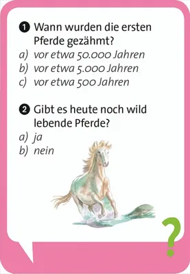 Produktbild von moses Pocket Quiz junior Pferde