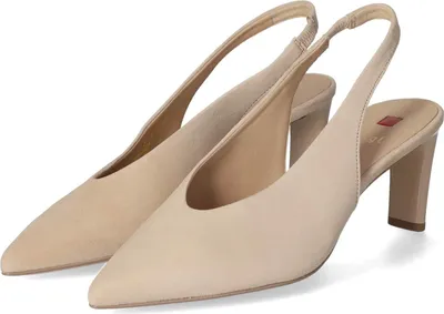 Produktbild von Högl Damen Slingpumps/ Pumps Beige Rauleder Größe: 38,5