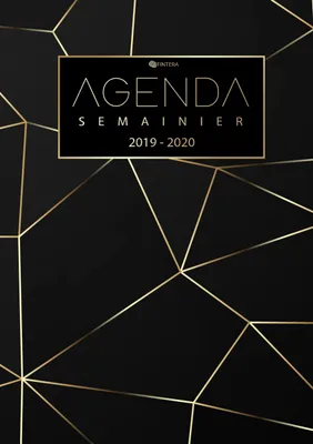 Produktbild von Agenda 2019 2020 - Agenda Semainier et Calendrier Août 2019 à Décembre 2020 Agenda Journalier