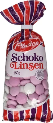 Produktbild von Treets Piasten Schokolinsen 250g