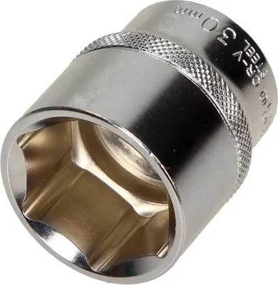 Produktbild von Innensechskant-Stecknuss 30 mm aus Chrom-Vanadium-Stahl für 1/2 Zoll Antrieb