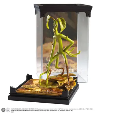Produktbild von Phantastische Tierwesen Magical Creatures Statue Bowtruckle 18 cm