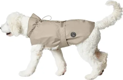 Image de Manteau de pluie pour chien Hunter Milford, taille:45 cm, couleur:taupe