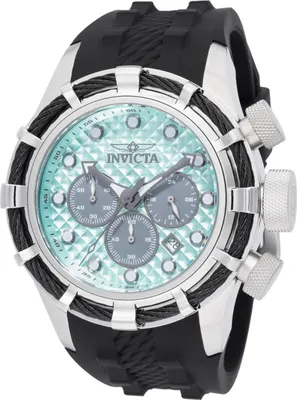 Obrázok produktu pre Invicta Bolt 49164 Pánske Hodinky - Quartz Hnutie - Nerezová Oceľ s Modrým Ciferníkom - 50 mm