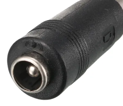 Produktbild von DC Leistungswandler 5,5 x 2,1 mm Stecker auf 5,5 x 2,5 mm Buchse Adapter Fassverbinder