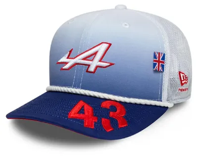 Productafbeelding van Alpine pet, team, Franco Colapinto, 9SEVENTY, New Era, Silverstone speciale editie, wit, 2026