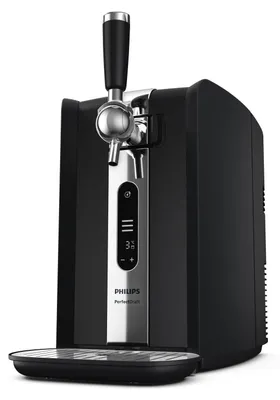 Zdjęcie produktu dla Philips 7000 series HD3770/90, Nalewak do piwa beczkowego, Plastik, Czarny, Srebrny, Temperatura, 230 V, 50 Hz