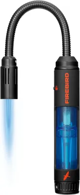 Productafbeelding van Trailblaze gasaansteker met gekleurd brandstofvenster en flexibele hals. Windbestendig. Ideaal voor kaarsen