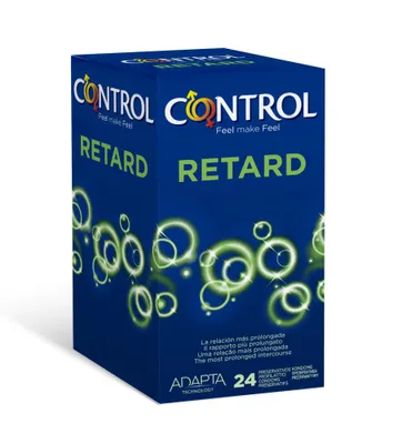 Produktbild von CONTROL RETARD Kondome aus Naturlatex mit Verzögerungswirkung - 24 Stück