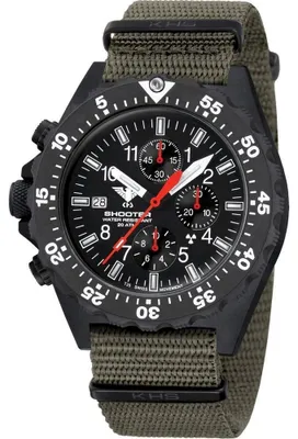 Produktbild von KHS - Armbanduhr - Herren - Shooter MKII Chrono Natoband - KHS.SH2COT.NSGO