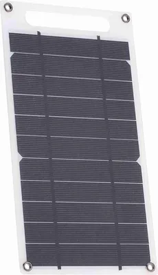 Image de Panneau solaire USB portable 7,8W 6V 1300mA avec ventouse pour le voyage, le camping et la randonnée