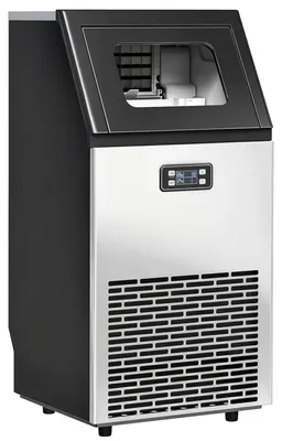 Obrázek produktu pro Profesionální výrobník ledu, 45 kg/den, nerezová ocel, LCD displej