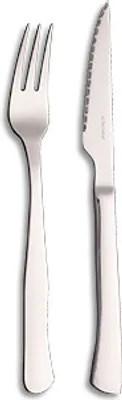 Produktbild von Berndorf Steakbesteckset PERFEKT 12-teilig, Messer 222 mm, Gabel 205 mm