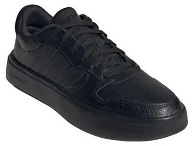 Image de Adidas - Baskets pour homme « Litecourt », cuir PP4244 (40,5 EU) (noir)