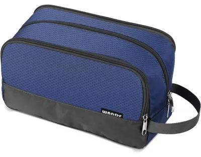 Imagen del producto de Estuche de viaje para hombre y mujer, color azul real