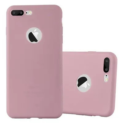 Zdjęcie produktu dla Etui ochronne Cadorabo do Apple iPhone 7 PLUS / 7S PLUS / 8 PLUS w kolorze różowym etui na telefon komórkowy silikonowe etui z TPU